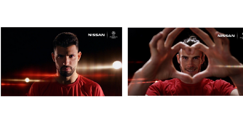 Nissan Unveils UEFA Champions League Stars Gareth Bale And Sergio Agüero As New Global Ambassadors