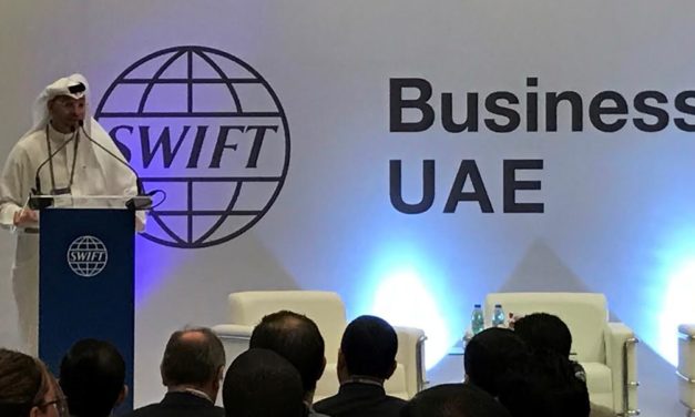 Delegates discuss the future of banking at the first SWIFT Business Forum UAE in Abu Dhabi