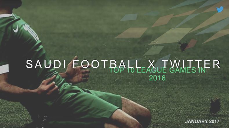 Infographic for Saudi football League on Twitter for the season