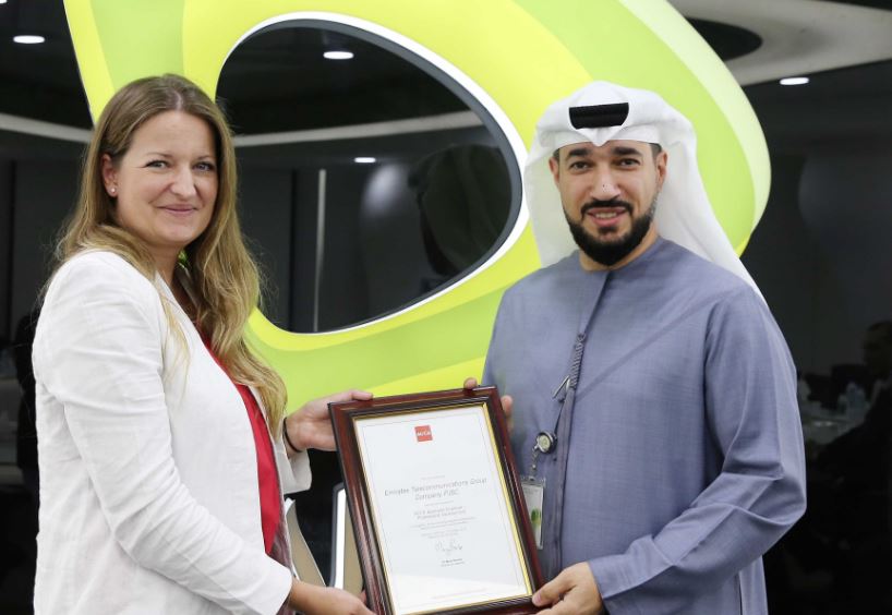 Etisalat honoured with ACCA Accreditation for its employees