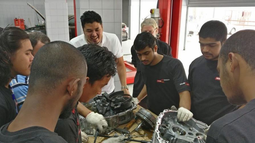 Nissan Sales & Aftersales Training Photo caption