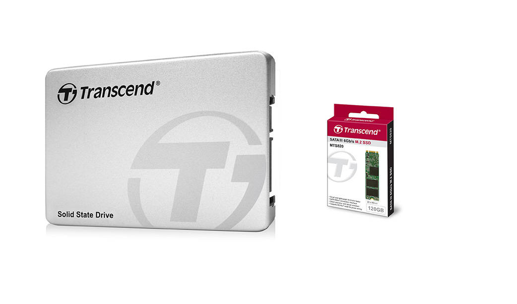 Transcend Introduces Affordable Entry-Level SSD220 and MTS820 for Easy System Upgrade
