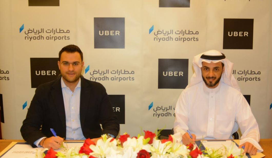 “Riyadh Airports” and “Uber” sign an agreement to transport passengers to and from King Khalid International Airport