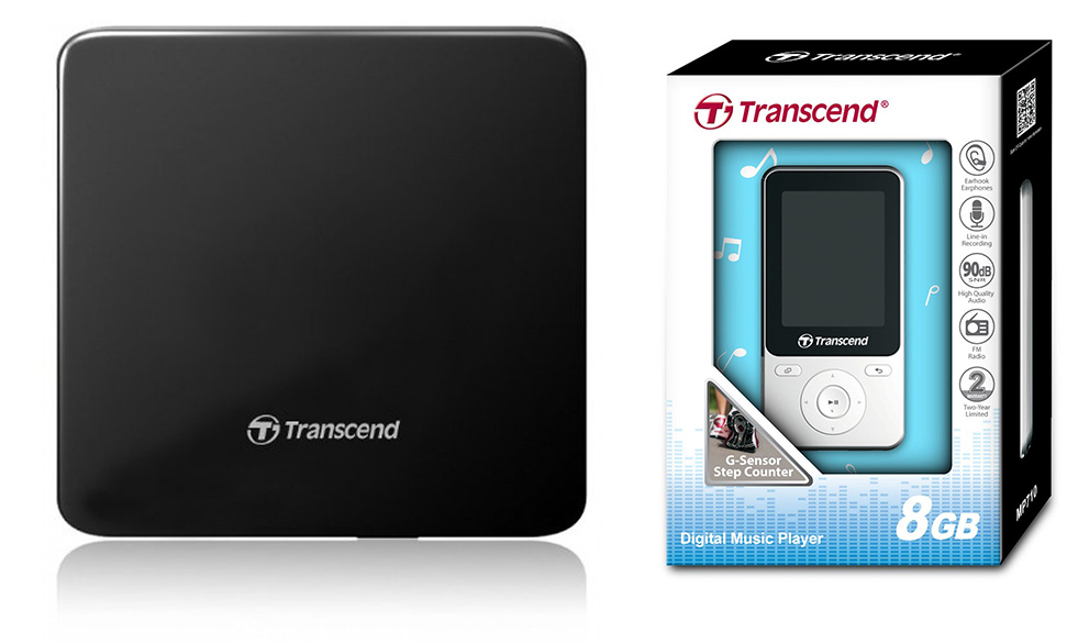 Transcend Offers Two Brilliant Multimedia Products for Your Summer Getaway