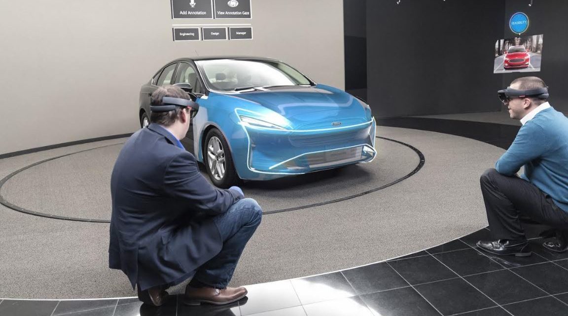 Make Way For Holograms: New Mixed Reality Technology Meets Car Design As Ford Tests Microsoft HoloLens Globally