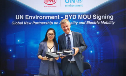 BYD and UNEP Partner in New Energy Vehicle Drive