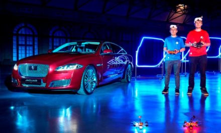 PLAY A GAME OF DRONES WITH THE JAGUAR XJ