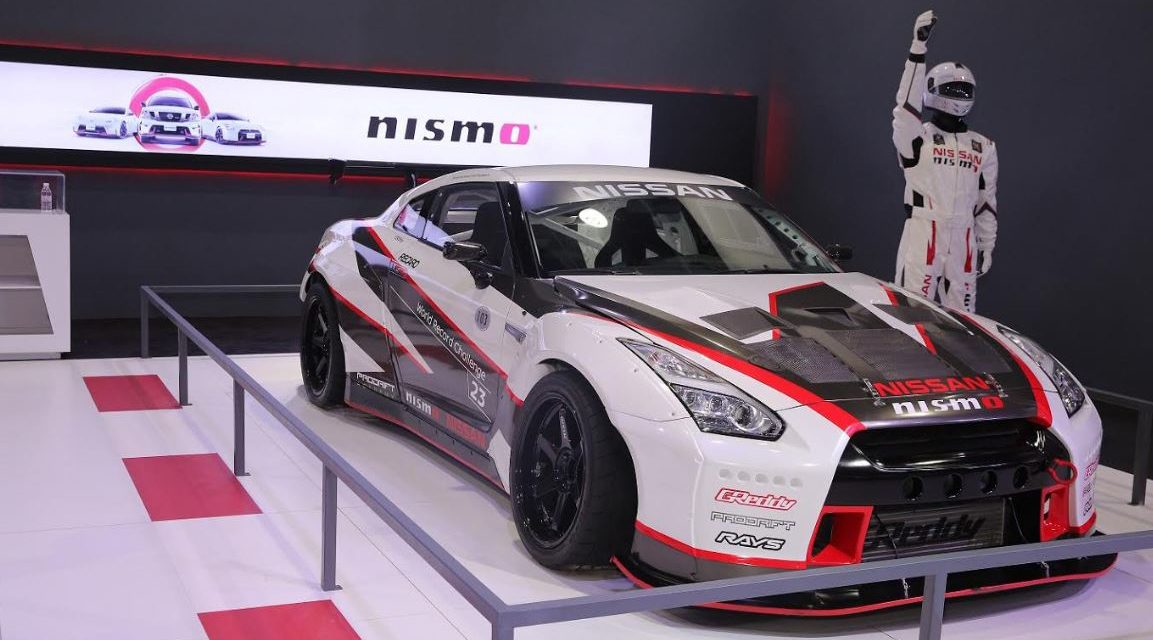 Record-breaking Nissan GT-R steals the spotlight at Saudi International Motor Show 2017