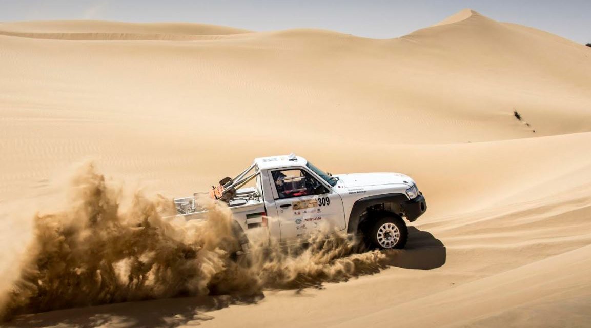 Nissan demonstrates power at the Dubai International Baja