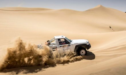 Nissan demonstrates power at the Dubai International Baja