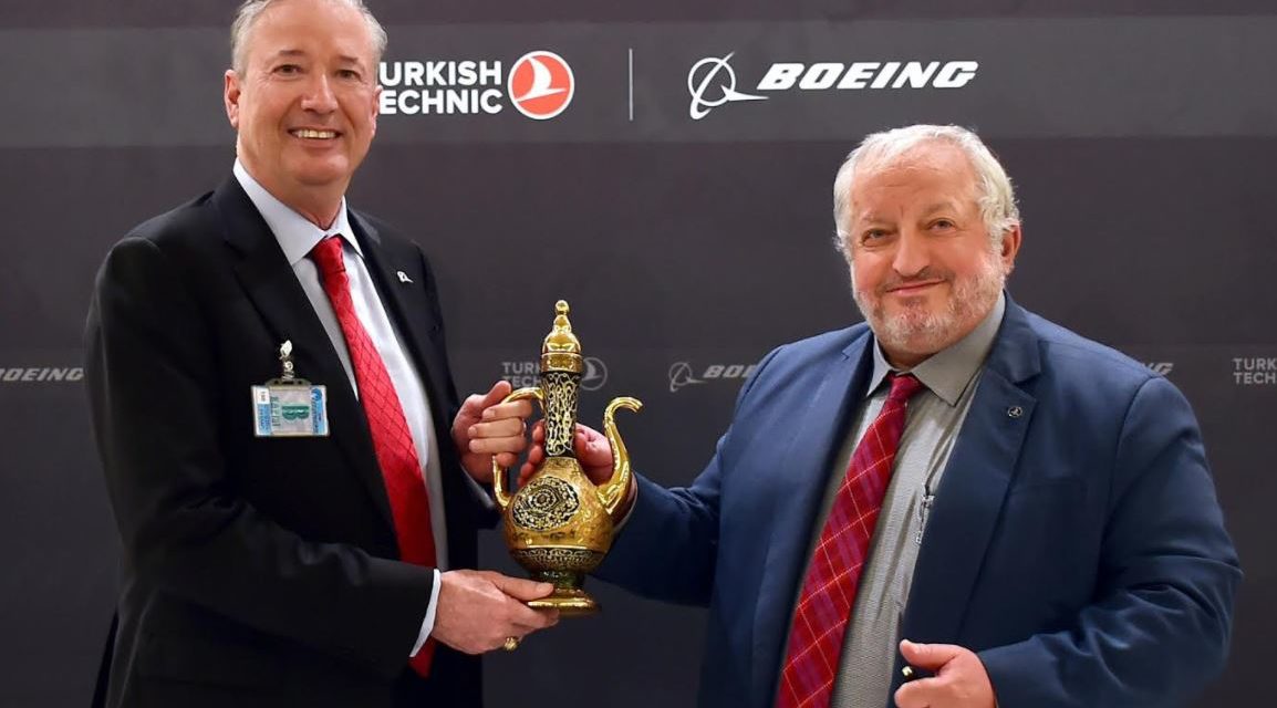 Boeing and Turkish Technic Announce Global Fleet Care Supplier Agreement.