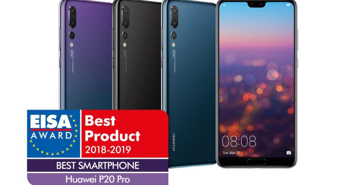 HUAWEI P20 Pro is awarded “Best Smartphone of the Year