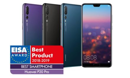 HUAWEI P20 Pro is awarded – “Best Smartphone of the Year” by the European Image and Sound Association (EISA)