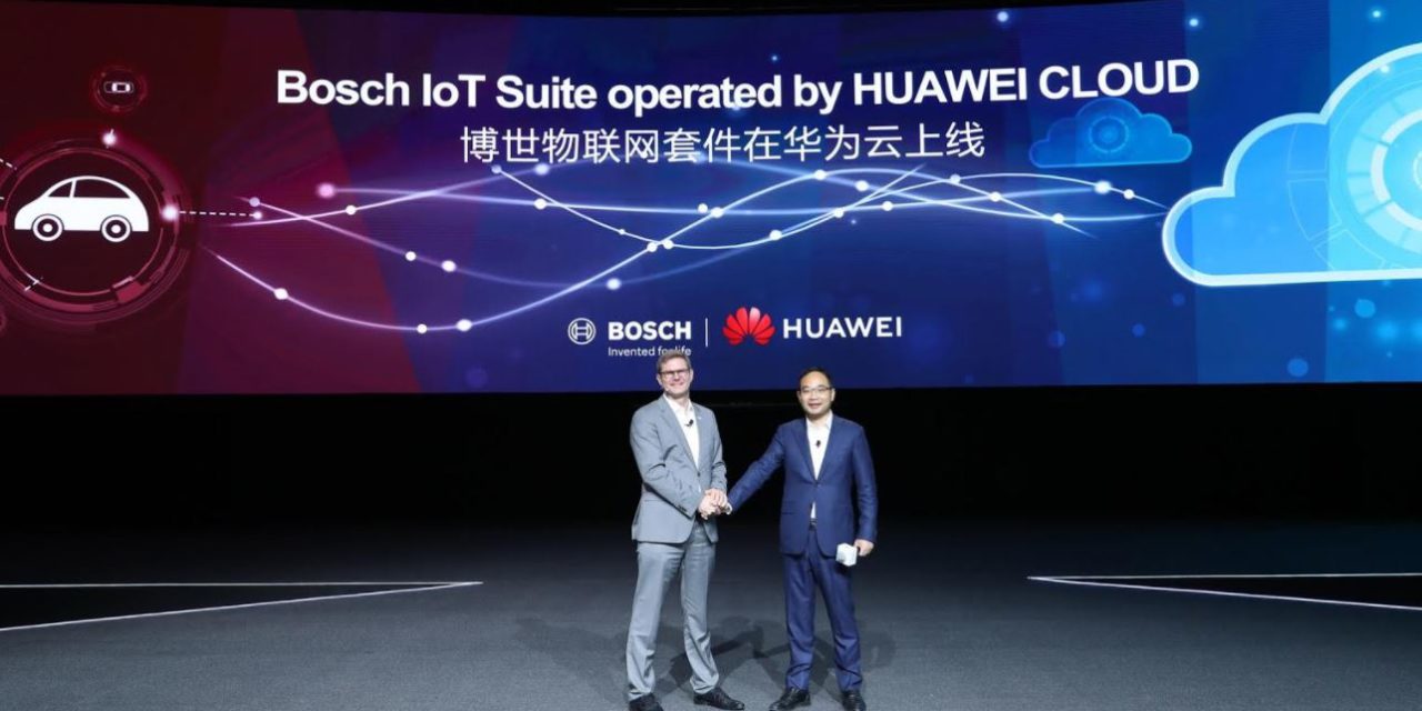 Bosch IoT Suite services launch on Huawei Cloud