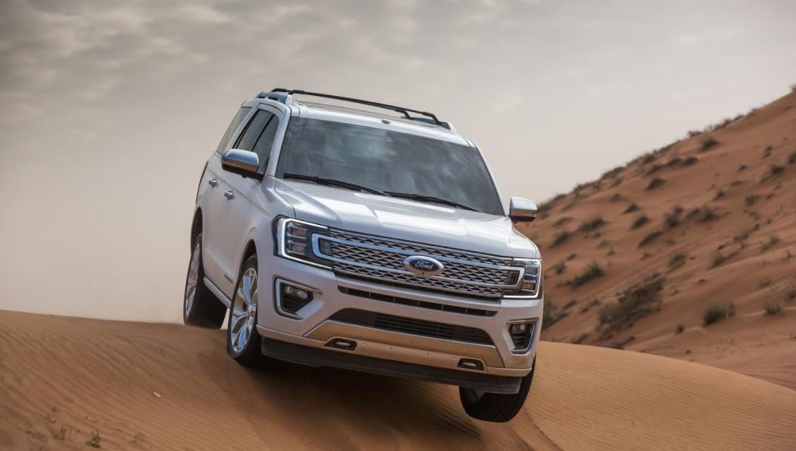 The 2018 Ford Expedition’s Sand Mode Secrets: Ford’s First Full-Sized SUV with Terrain Management System, Developed with Middle East Drivers in Mind