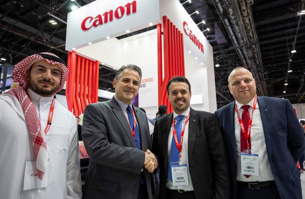 Canon Partners with Copatra Graphics to further its Commitment to the Saudi Arabia’s Graphic Art Industry