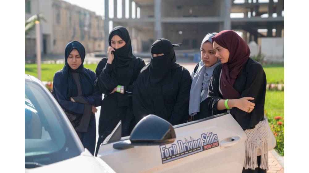 Learning Together: Both Men and Women at King Abdullah University of Science and Technology Benefit from First Ever Co-Ed Driving Skills for Life in Saudi Arabia