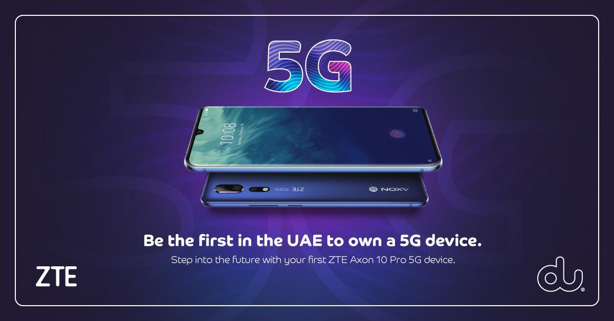 du first telco operator in the Middle East to launch 5G mobile devices