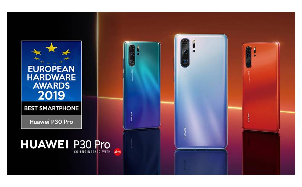 HUAWEI Wins Best Smartphone at the European Hardware Awards 2019