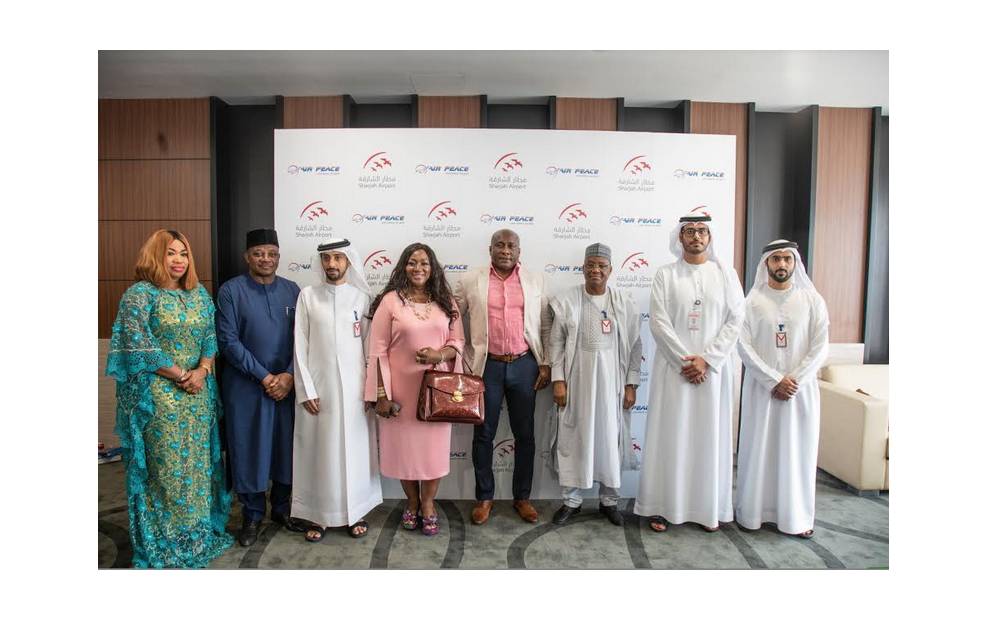 Sharjah Airport Receives Air Peace’s Inaugural Flight