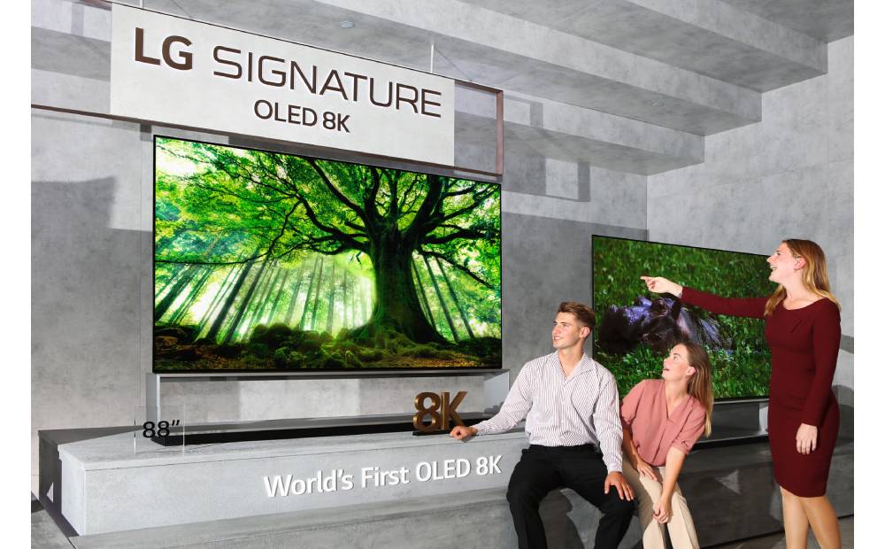 REAL 8K OLED AND NANOCELL TVS FROM LG BEGIN GLOBAL ROLLOUT