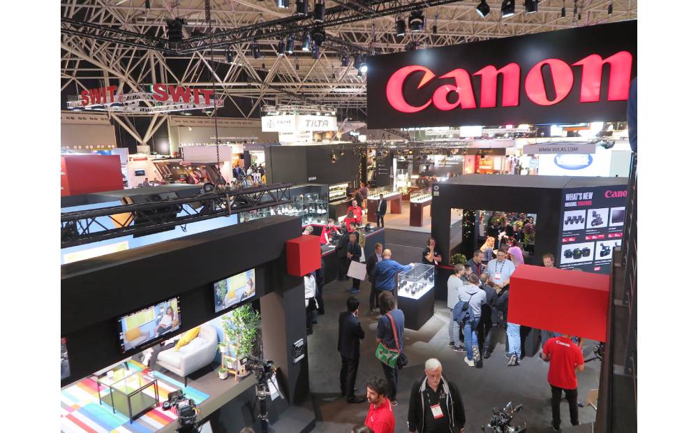 New products launched by Canon at IBC exhibition in Amsterdam