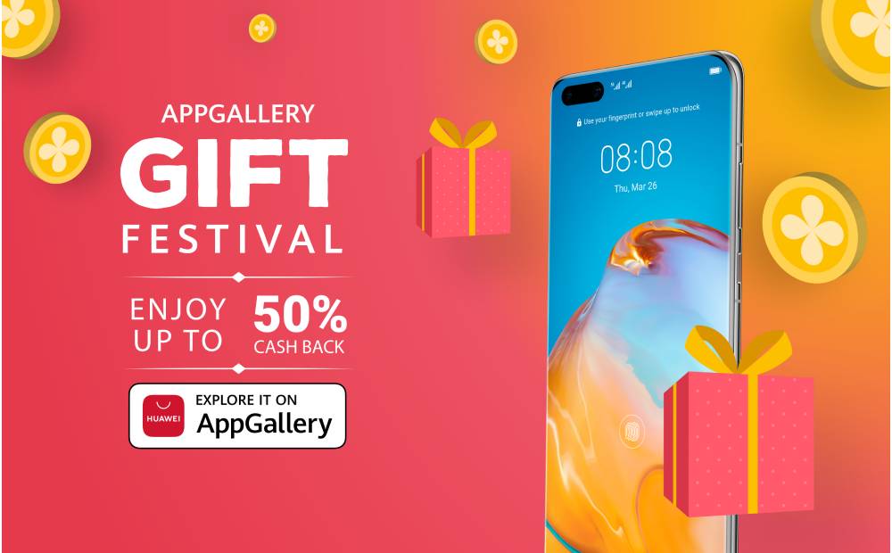 HUAWEI AppGallery is the new destination for games, with special cashback offer