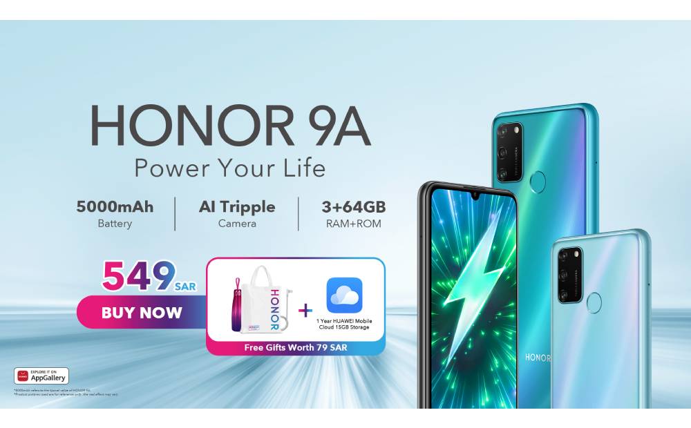 HONOR Launches HONOR 9A with Ultra Long Battery Life