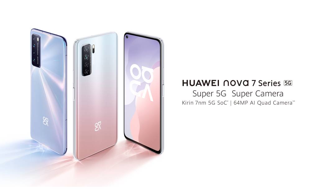 Huawei Launches the New HUAWEI nova 7 5G for Pre-Order   A 5G Trendy Flagship with 64MP Hi-res AI Quad Camera