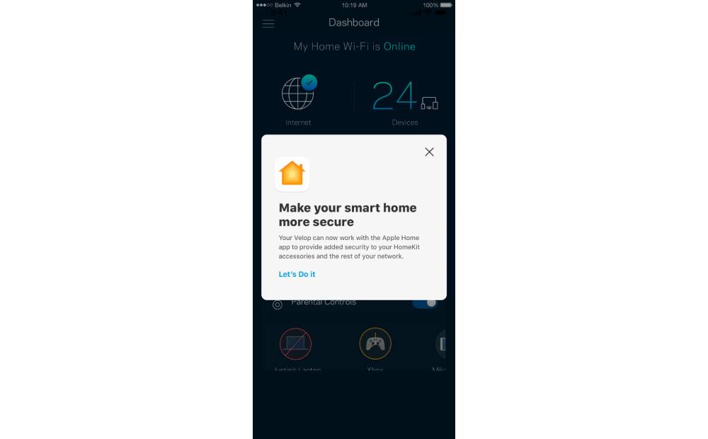 LINKSYS VELOP TRI-BAND MESH ROUTERS NOW SUPPORT APPLE HOMEKIT FOR ADDED SECURITY IN THE MIDDLE EAST