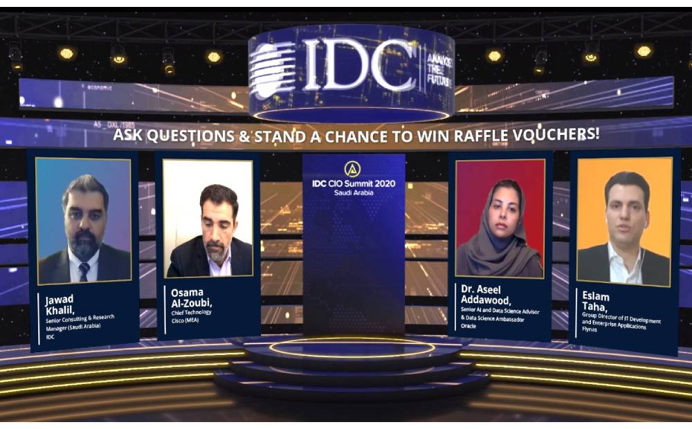Saudi Arabia’s Most Influential ICT Leaders Gather Online for Virtual IDC CIO Summit