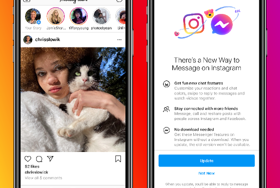 Facebook Introduces New Messaging Features In Instagram