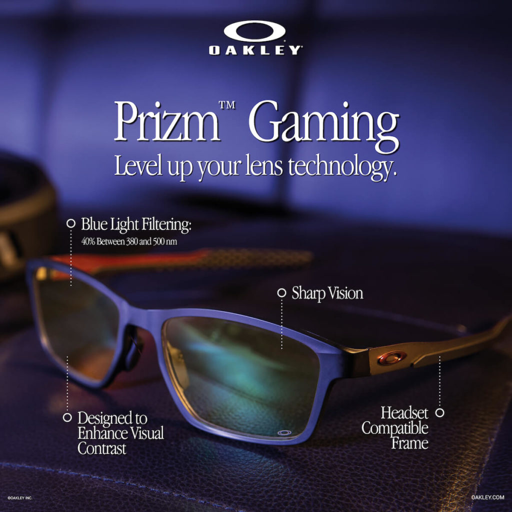 OAKLEY® LAUNCHES PRIZM™ GAMING LENSES DESIGNED TO LEVEL UP YOUR PERFORMANCE  - Saudishopper