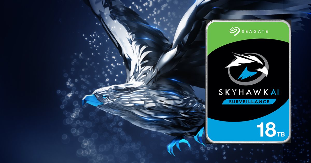 Seagate Launches SkyHawk AI 18TB Hard Drive Designed for AI-enabled and Large Enterprise Smart Video Systems