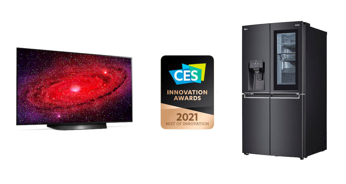 LG HONORED WITH 2021 CES INNOVATION AWARDS #CES2021