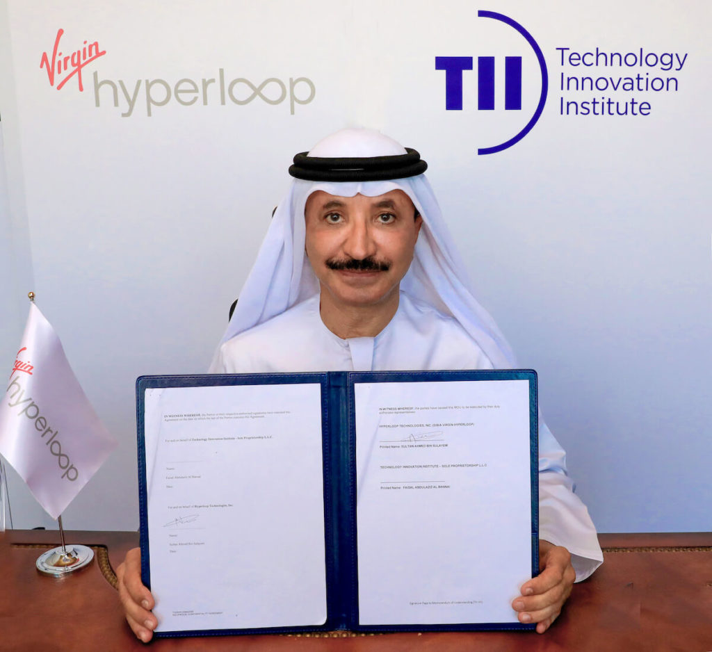H.E. Sultan Bin Sulayem, Chairman of Virgin Hyperloop
