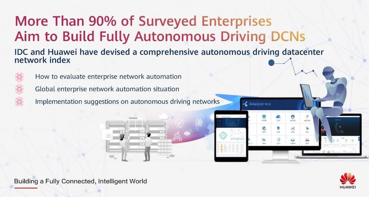 Huawei and IDC collaborate on a new whitepaper on Autonomous Driving Network