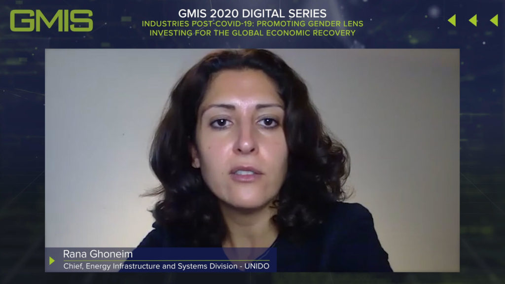 Rana Ghoneim, Chief of the Energy Systems and Infrastructure Division at UNIDO