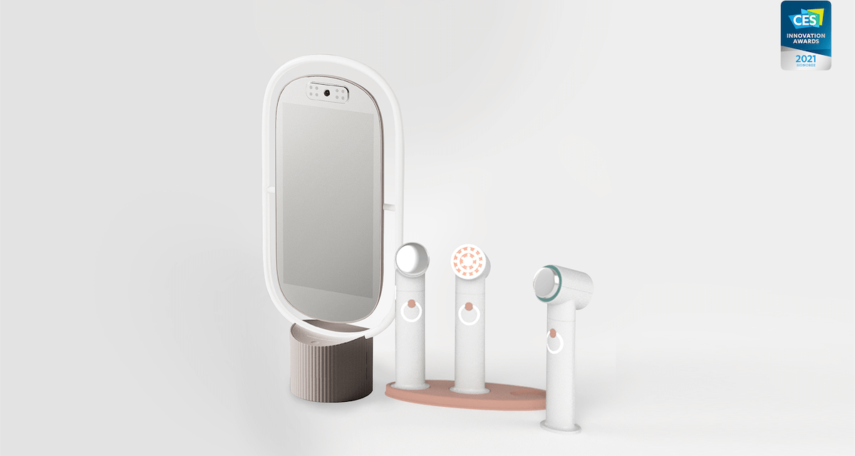 Innovative Artificial Intelligence in the beauty industry. AI K-beauty device by lululab #CES2021