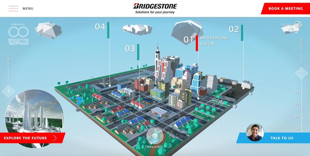 Bridgestone To Debut Virtual City of the Future, Showcase Mobility Solutions at CES 2021