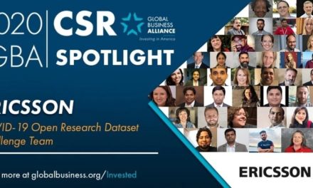 Ericsson recognized for COVID-19 response leadership by Global Business Alliance