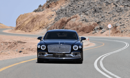FLYING SPUR READY TO SOAR WITH V8 POWER ACROSS THE KINGDOM OF SAUDI ARABIA