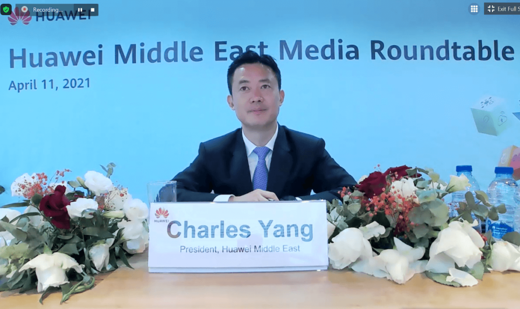 Charles yang, President of Huawei ME 6