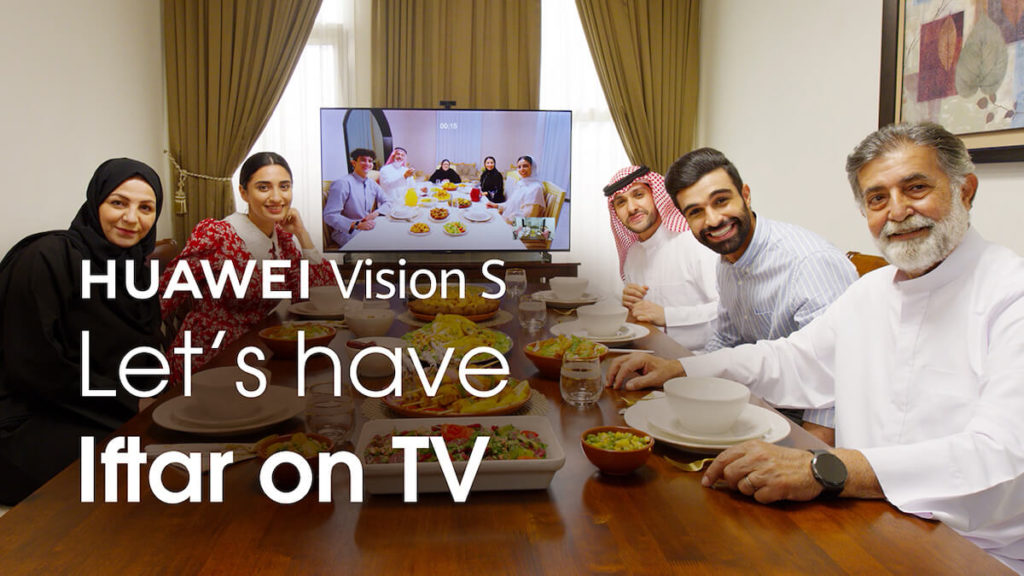 HUAWEI Vision S Let’s have Iftar on TV