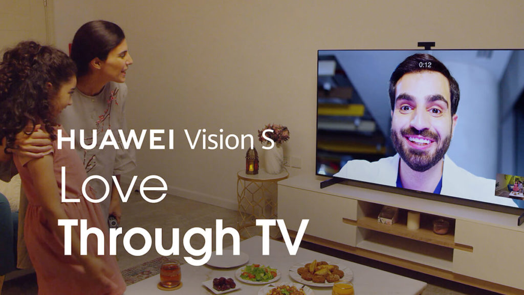 HUAWEI Vision S Love through TV