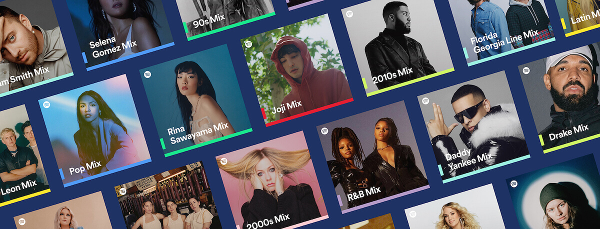 Spotify Launches New Personalized Spotify Mixes Based on Artists, Genres and Decades