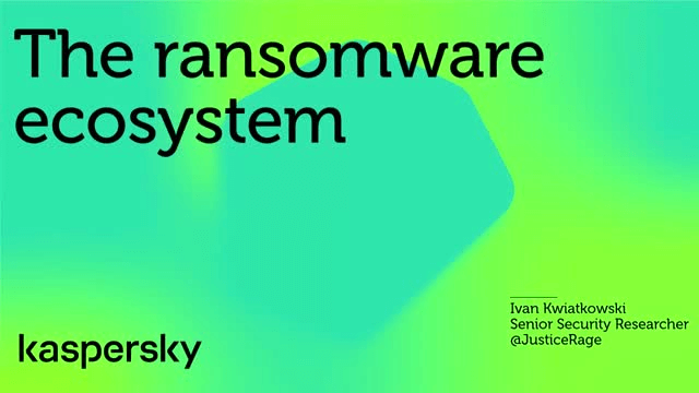 Ransomware operators and where to find them: Kaspersky sheds light on the ransomware ecosystem