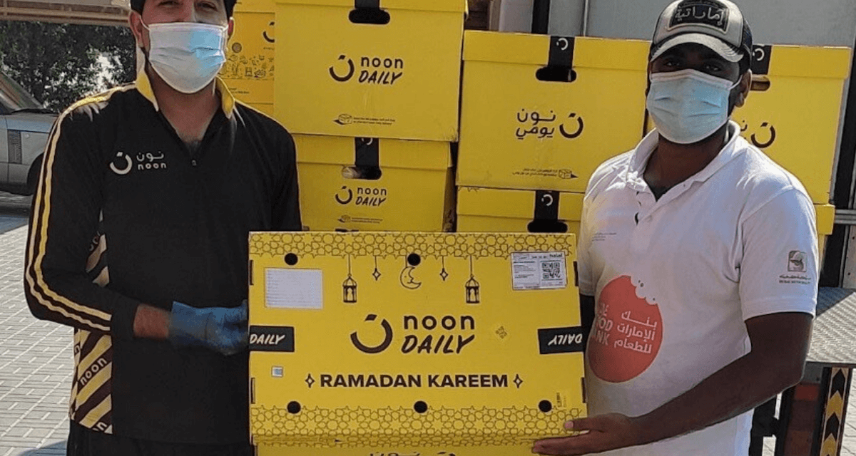 Hundreds of noon Daily Ramadan Donation Bundles delivered to food banks