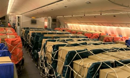 Emirates SkyCargo completes one year of transporting urgently required cargo on passenger seats and in overhead bins*