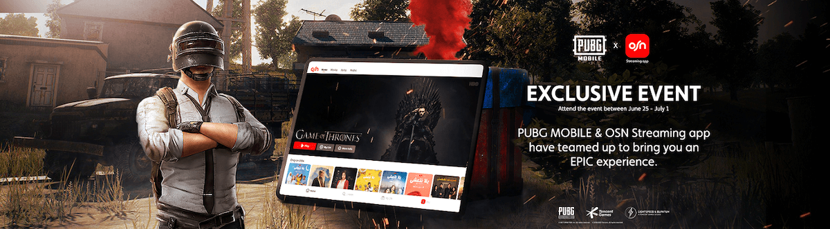 LANDMARK PARTNERSHIP: OSN AND PUBG MOBILE JOIN FORCES TO OFFER USERS THE ULTIMATE ENTERTAINMENT EXPERIENCE
